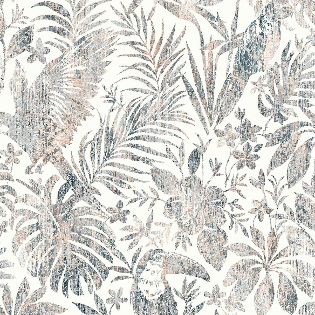 Veer Decor Birdsong Tropic Beige Peel & Stick Wallpaper