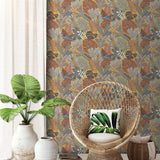 Veer Decor Jungle Canopy Gold Peel & Stick Wallpaper