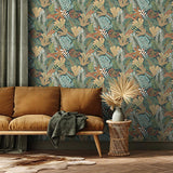 Veer Decor Jungle Canopy Green Peel & Stick Wallpaper