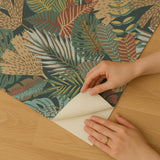 Veer Decor Jungle Canopy Green Peel & Stick Wallpaper