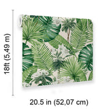 Veer Decor Island Eden Cream Peel & Stick Wallpaper