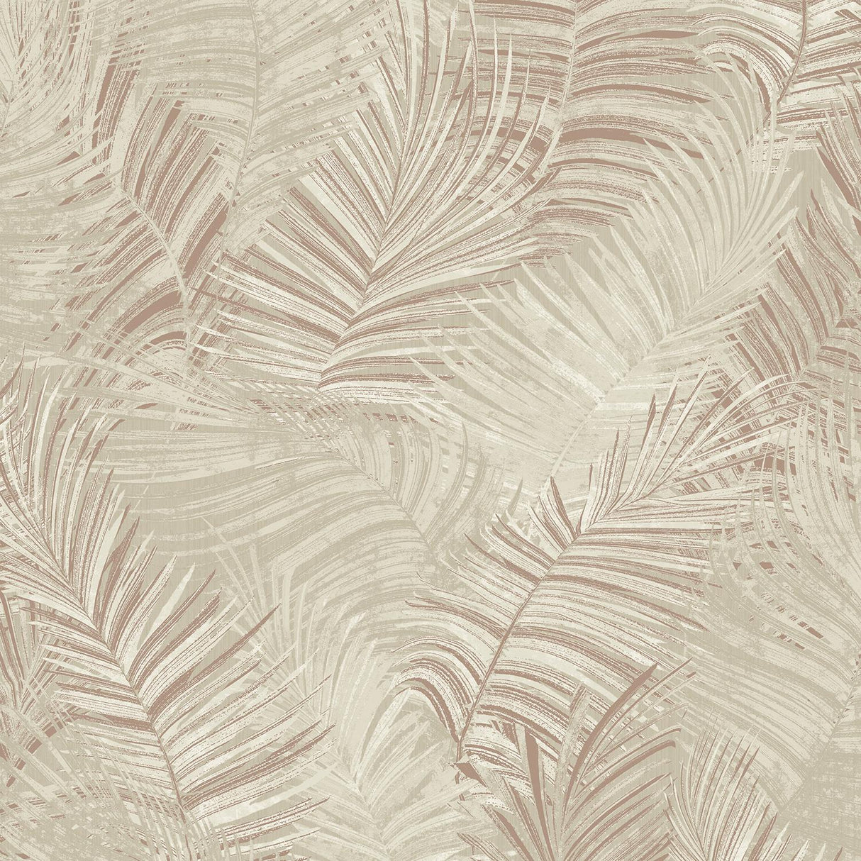 Veer Decor Palm Haven Terracotta Peel & Stick Wallpaper
