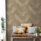 Veer Decor Palm Haven Beige Peel & Stick Wallpaper