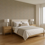 Veer Decor Threadline Geo Stitch Gold Wallpaper