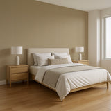 Veer Decor Crosshatch Weave Gold Wallpaper
