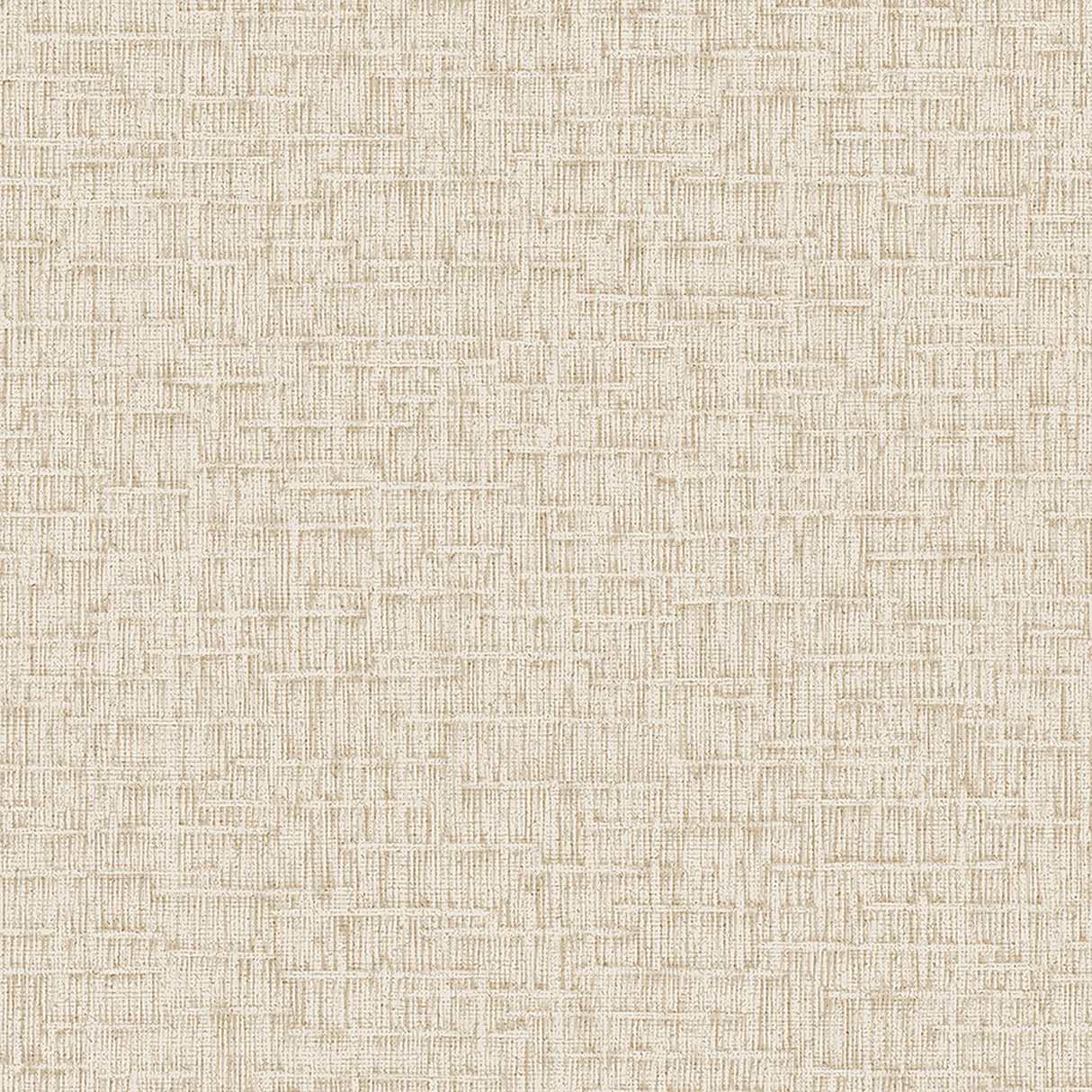 Veer Decor Crosshatch Weave Beige Wallpaper