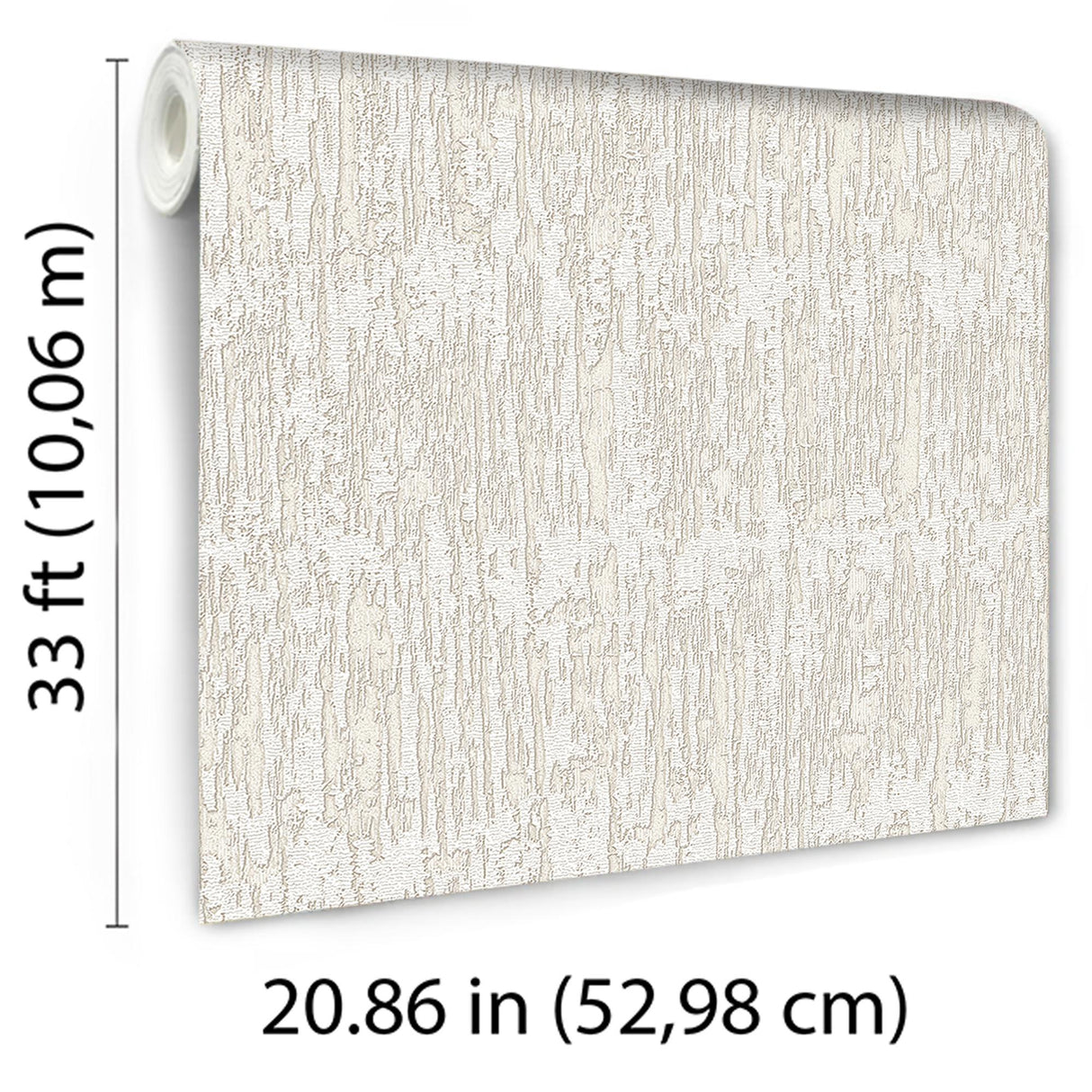 Veer Decor Weathered Slate Cream Wallpaper