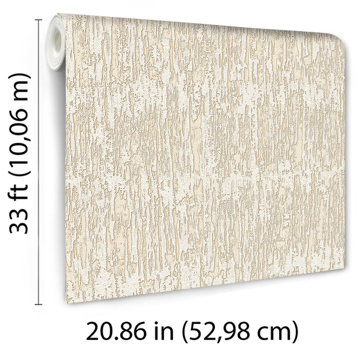 Veer Decor Weathered Slate Beige Wallpaper