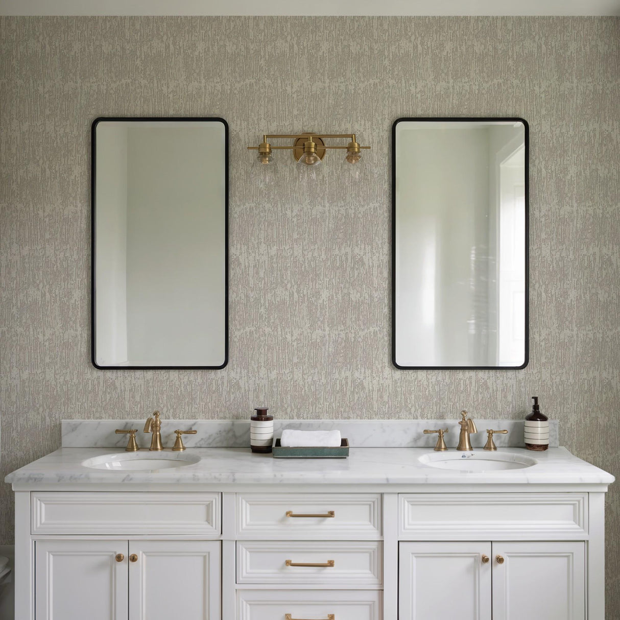 Veer Decor Weathered Slate Taupe Wallpaper