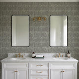 Veer Decor Weathered Slate Silver Wallpaper