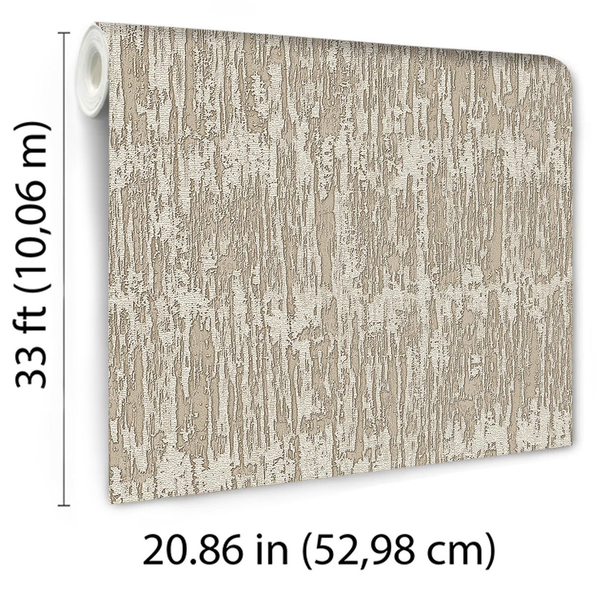Veer Decor Weathered Slate Gold Wallpaper