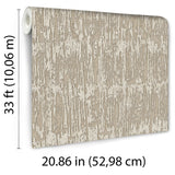 Veer Decor Weathered Slate Gold Wallpaper