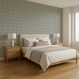 Veer Decor Desert Sands Green Wallpaper