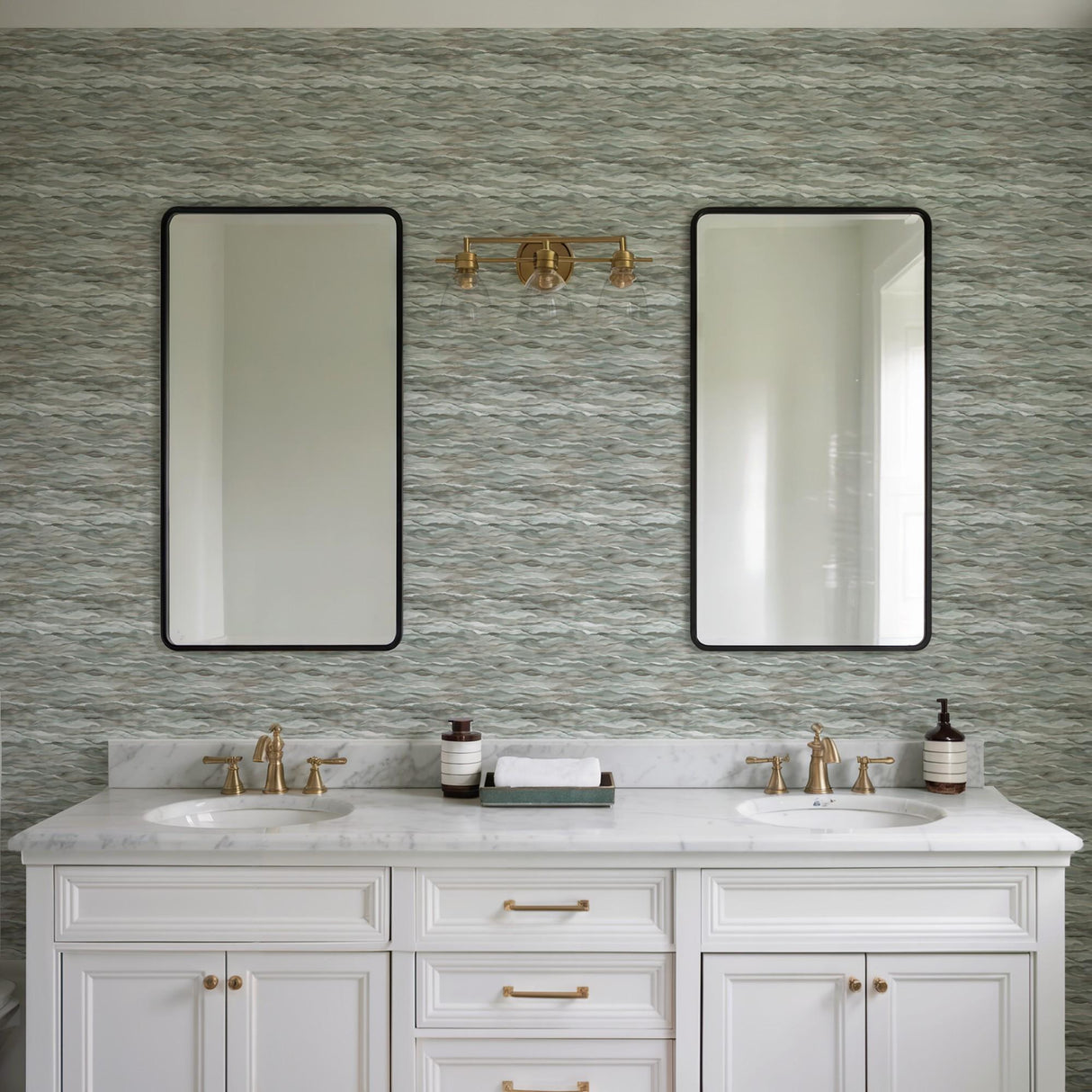 Veer Decor Desert Sands Green Wallpaper
