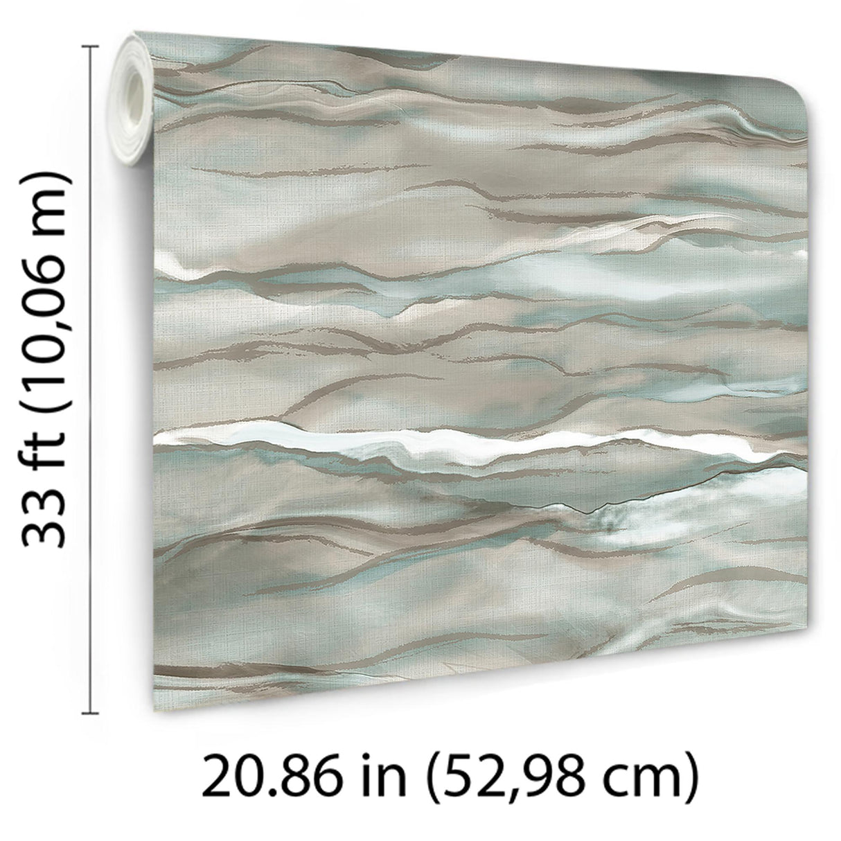 Veer Decor Desert Sands Green Wallpaper