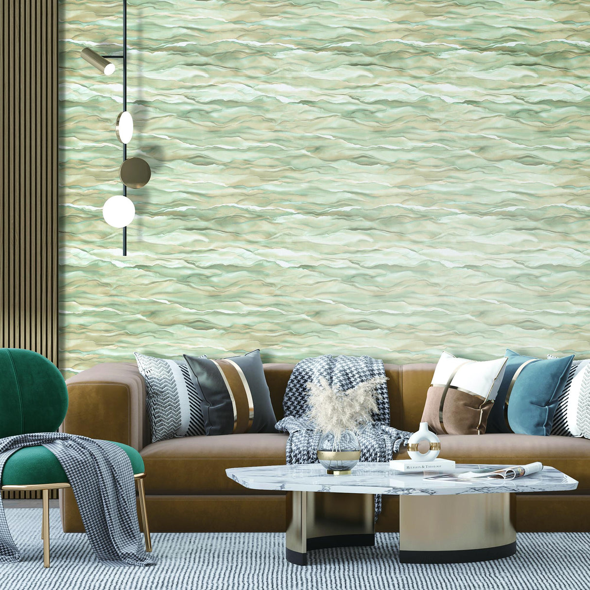 Veer Decor Desert Sands Tan Wallpaper