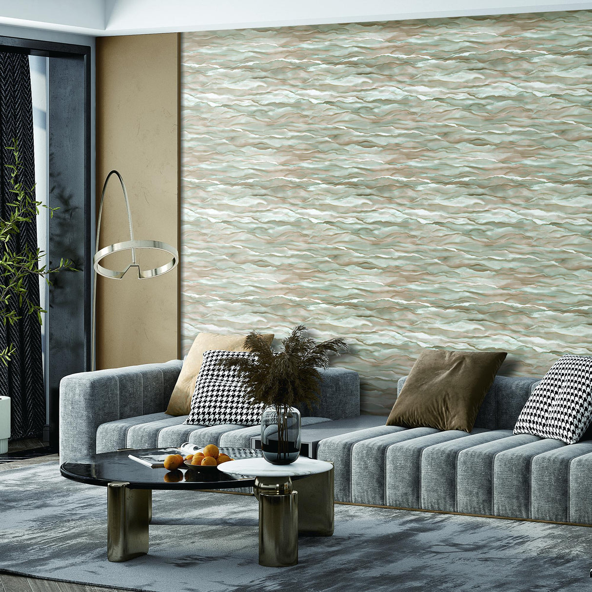 Veer Decor Desert Sands Sepia Wallpaper