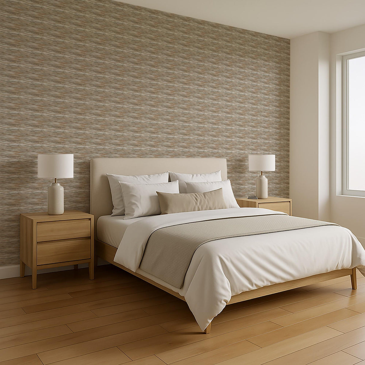 Veer Decor Desert Sands Sepia Wallpaper