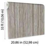 Veer Decor Glimmer Wood Taupe Wallpaper