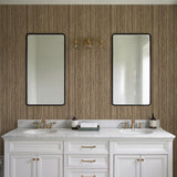 Veer Decor Glimmer Wood Brown Wallpaper