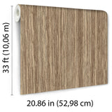 Veer Decor Glimmer Wood Brown Wallpaper