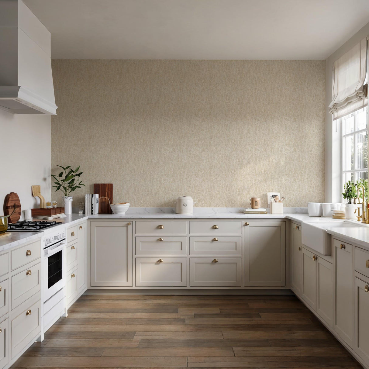 Veer Decor Santa Fe Concrete Lux Beige Wallpaper