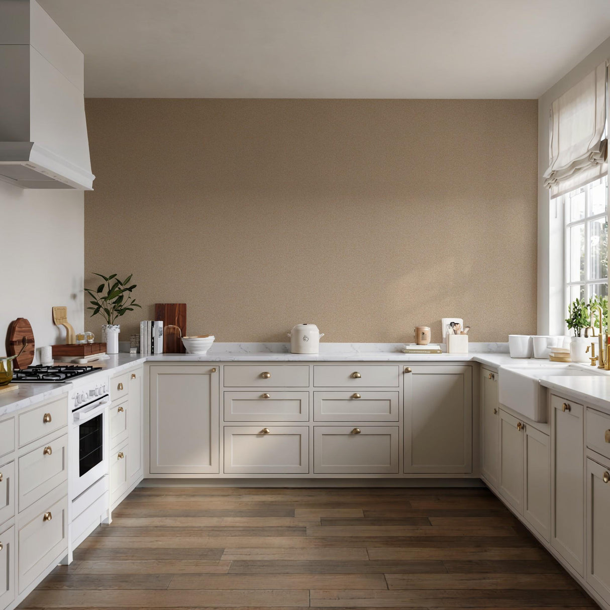 Veer Decor Granite Tan Wallpaper