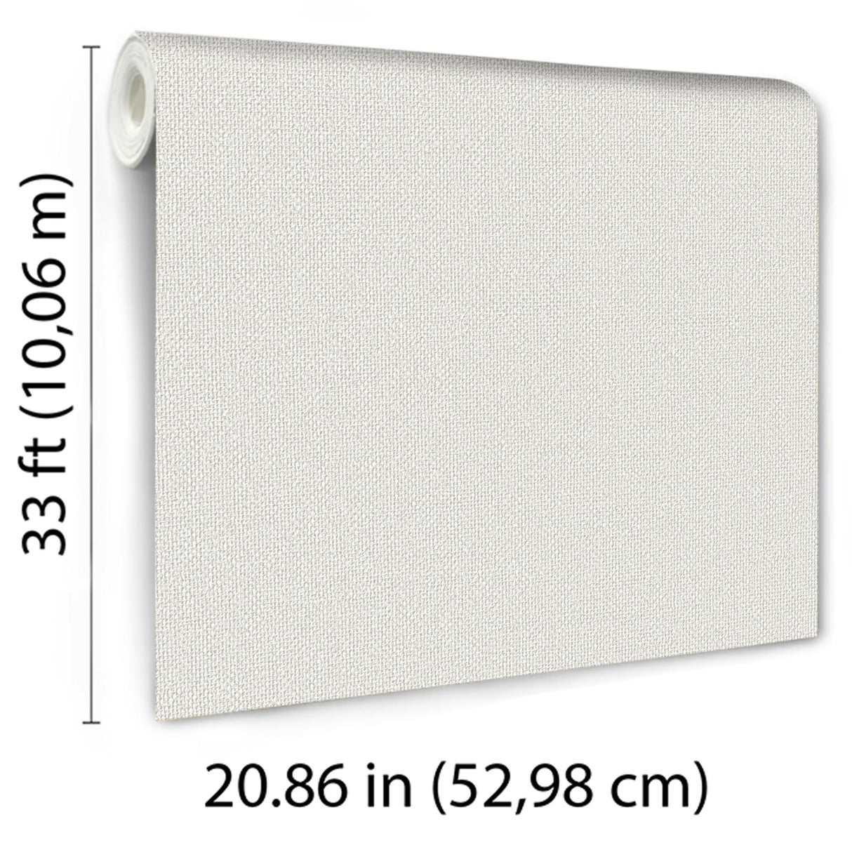 Veer Decor Bespoke Weave White Wallpaper