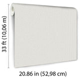 Veer Decor Bespoke Weave White Wallpaper