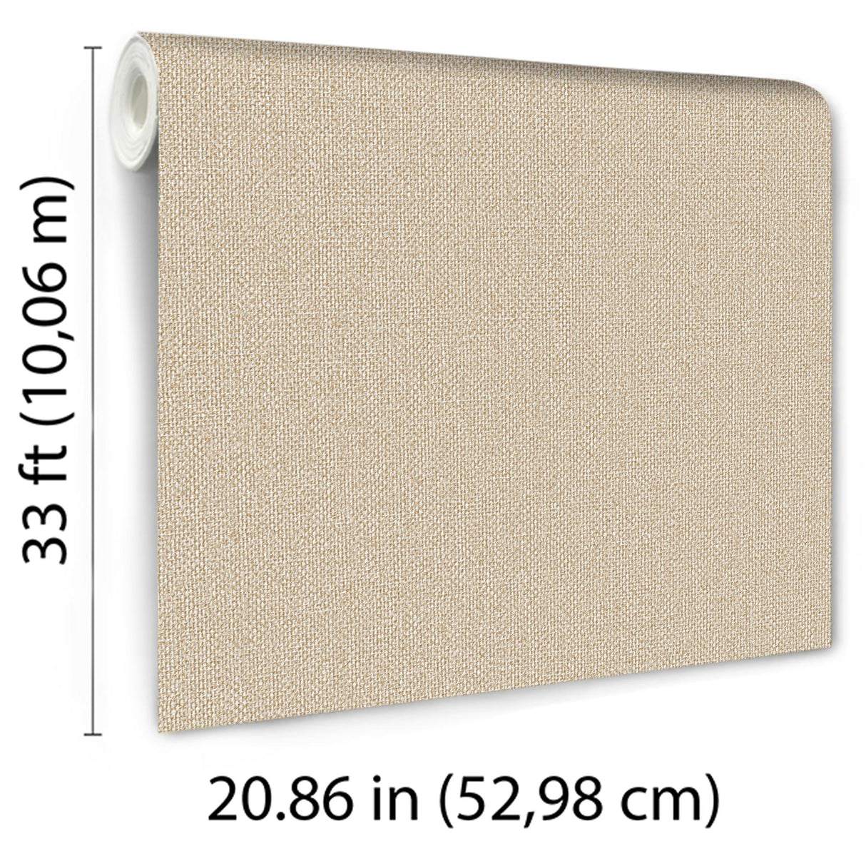 Veer Decor Bespoke Weave Gold Wallpaper