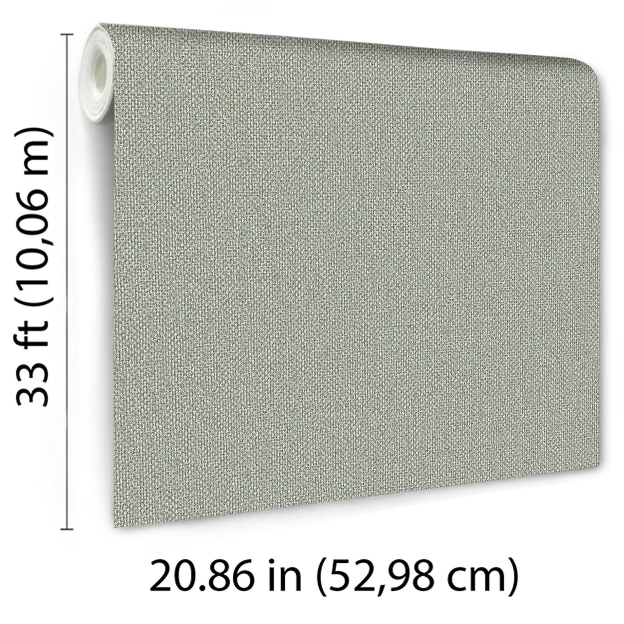 Veer Decor Bespoke Weave Sage Wallpaper