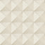 Veer Decor Woven Prism Cream Wallpaper