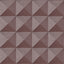 Veer Decor Woven Prism Red Wallpaper