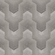 Veer Decor Embroidered Polygonal Dream Brown Wallpaper