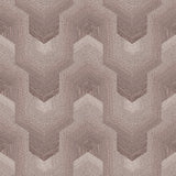 Veer Decor Embroidered Polygonal Dream Taupe Wallpaper