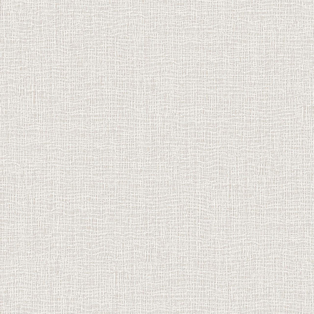 Veer Decor Textured Thread White Wallpaper