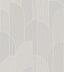Veer Decor Stitched Arches Silver Wallpaper