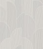 Veer Decor Stitched Arches Silver Wallpaper