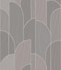 Veer Decor Stitched Arches Taupe Wallpaper