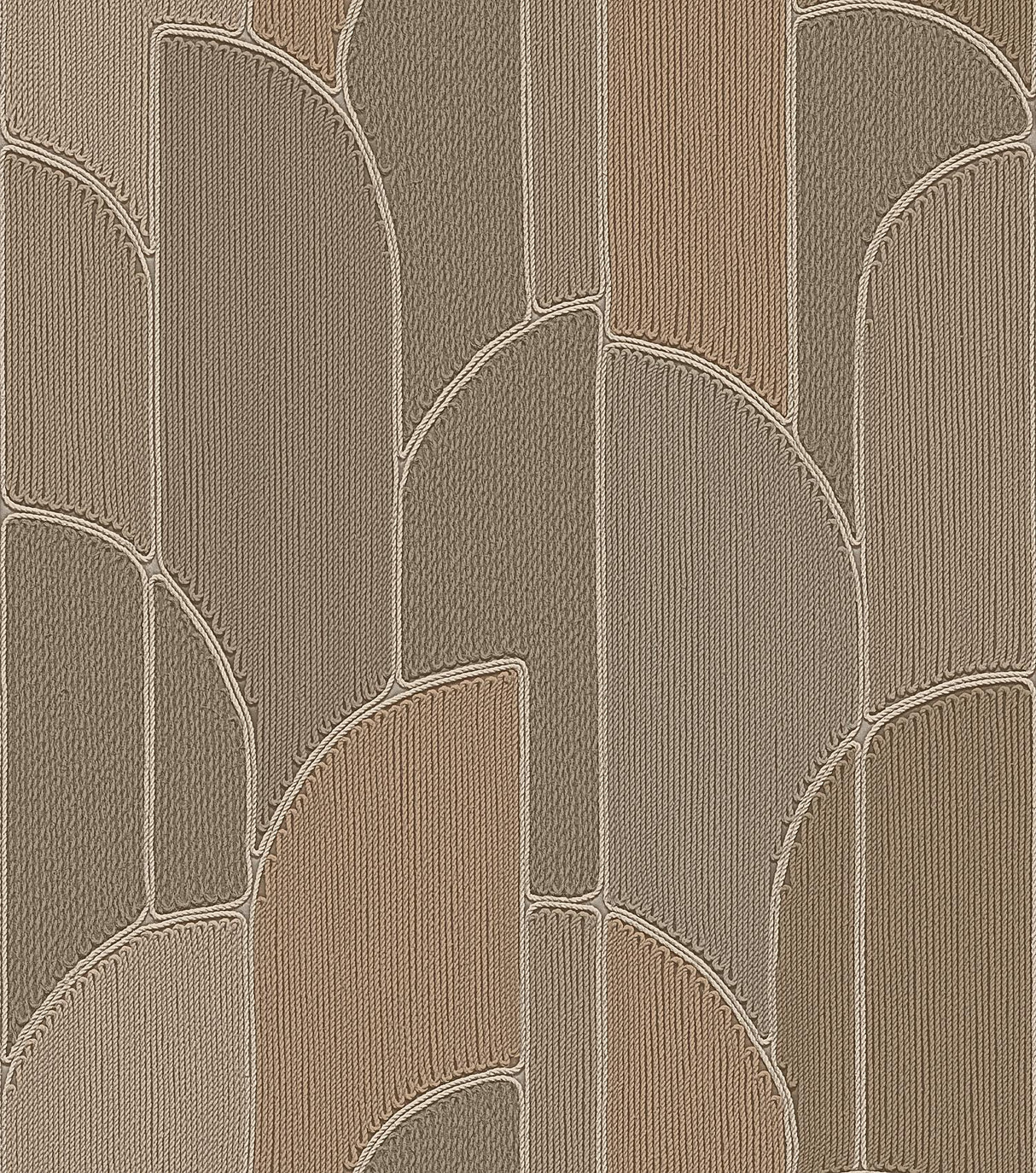 Veer Decor Stitched Arches Sage Wallpaper