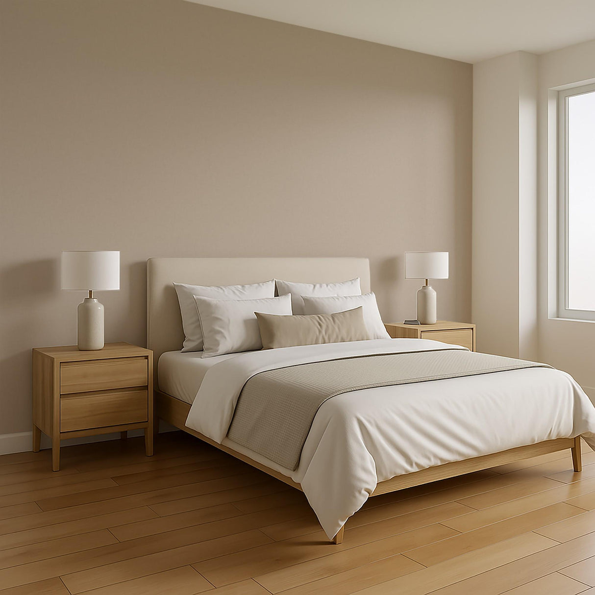 Veer Decor Exclusive Thread Beige Wallpaper