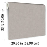Veer Decor Exclusive Thread Taupe Wallpaper