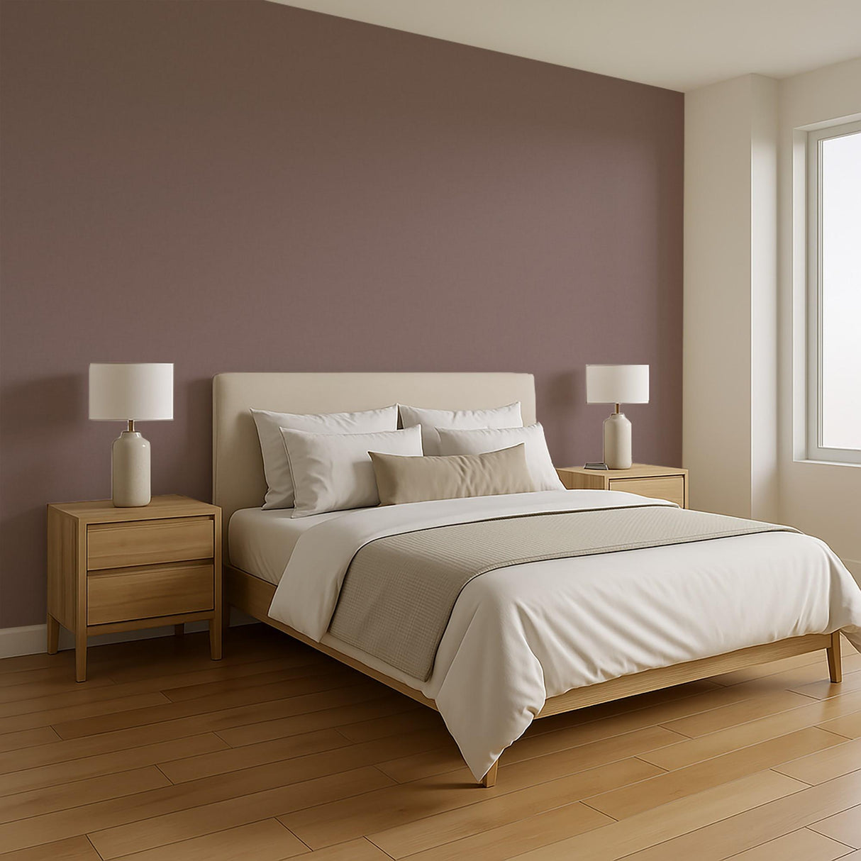 Veer Decor Exclusive Thread Purple Wallpaper
