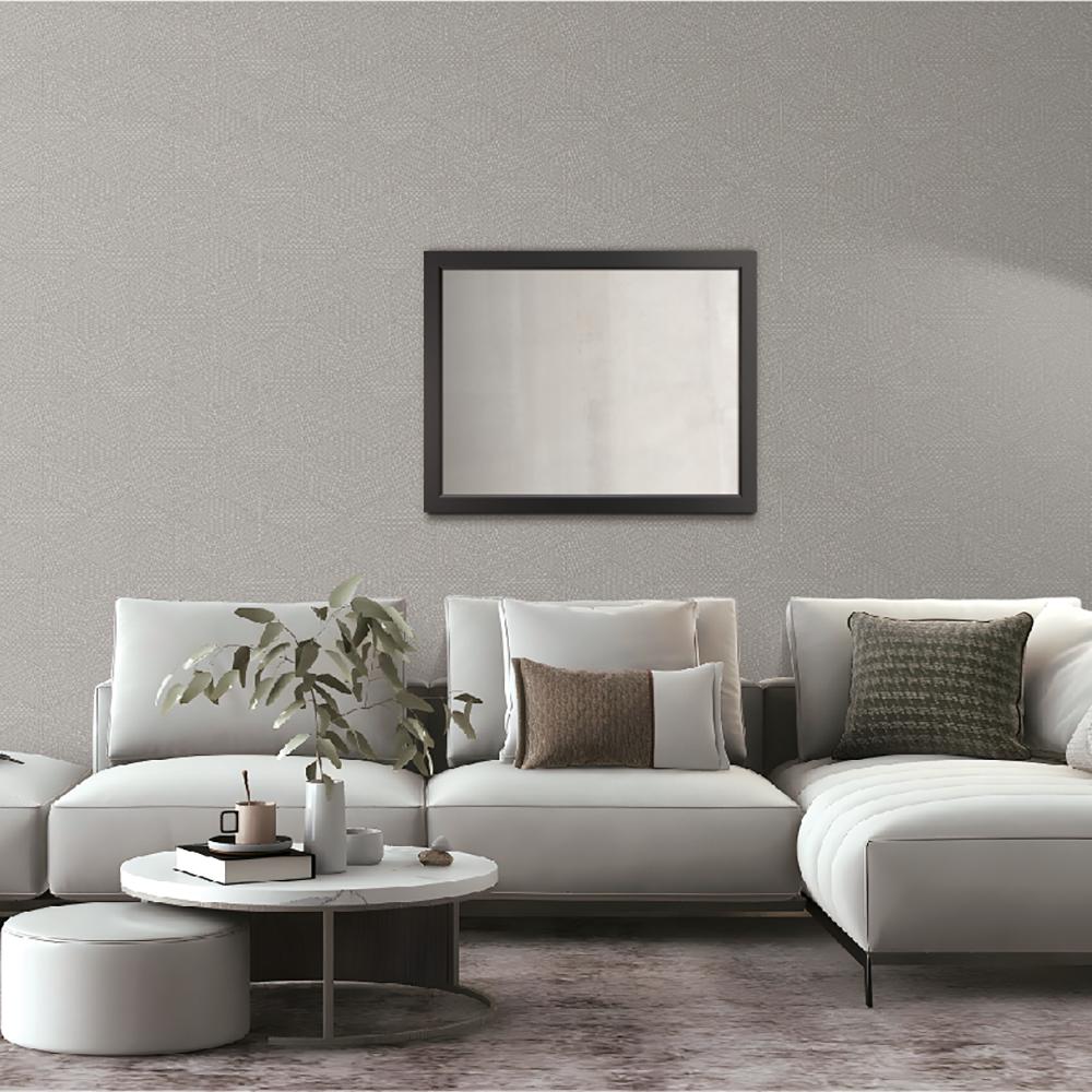 Veer Decor Wicker Cube Taupe Wallpaper