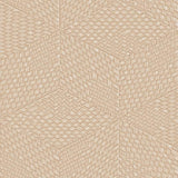 Veer Decor Wicker Cube Gold Wallpaper