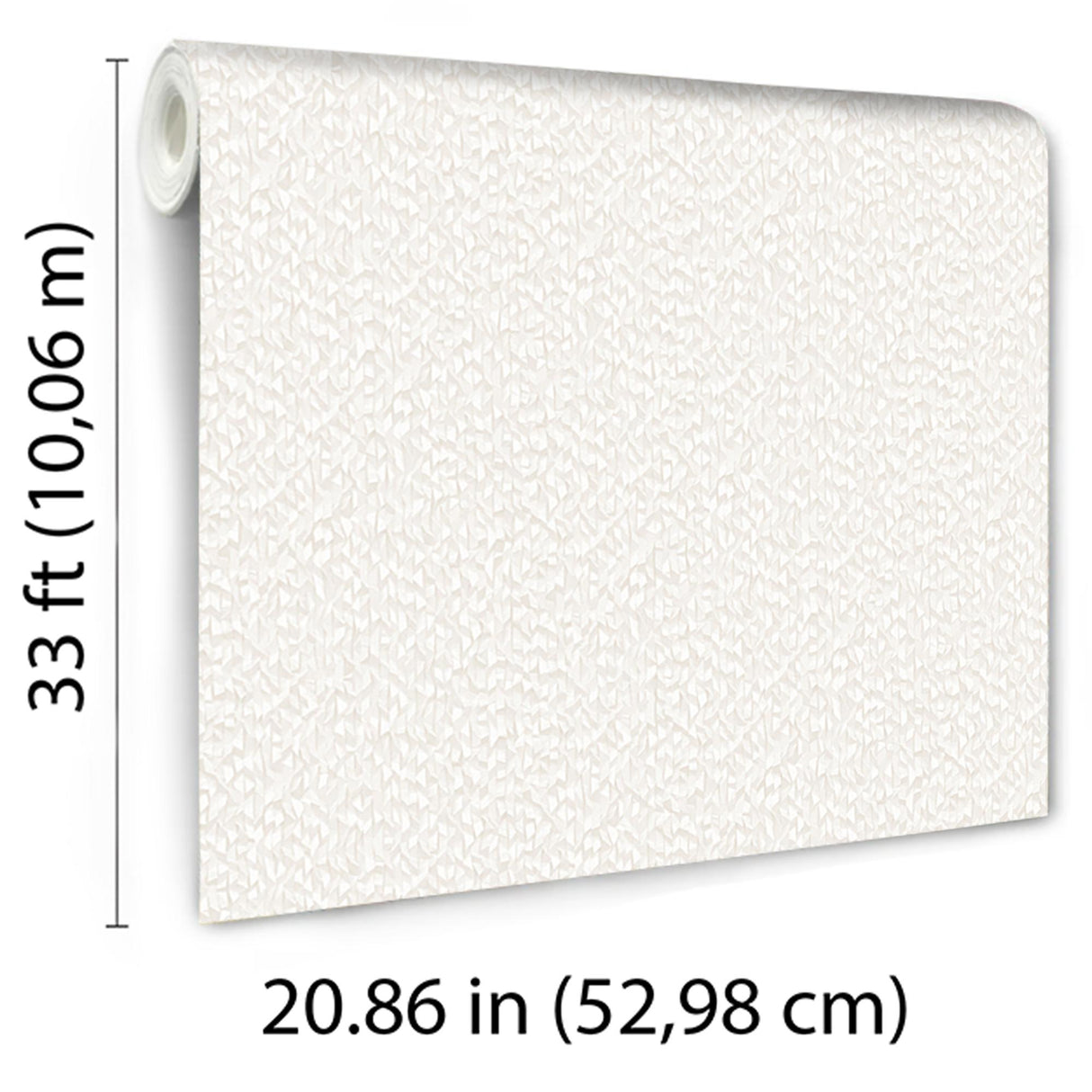 Veer Decor Textured Weave Plain White Wallpaper