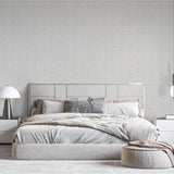 Veer Decor Textured Weave Plain Taupe Wallpaper