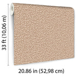 Veer Decor Textured Weave Plain Gold Wallpaper