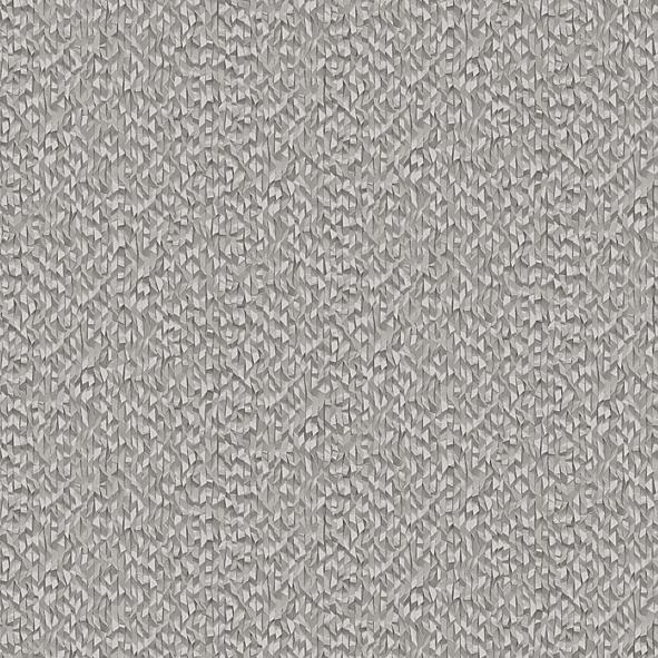 Veer Decor Textured Weave Plain Grey Wallpaper