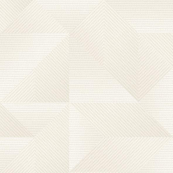 Veer Decor Prism Threads White Wallpaper
